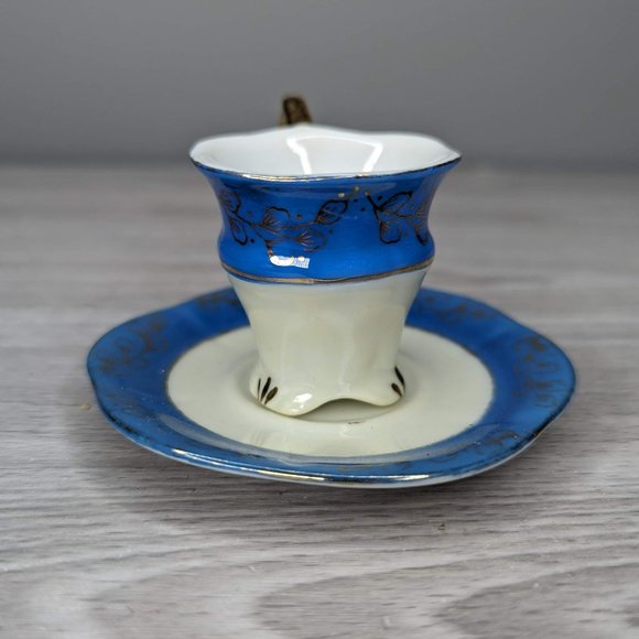 Vintage Miniature Teacup and Saucer Set - Picture 4 of 6